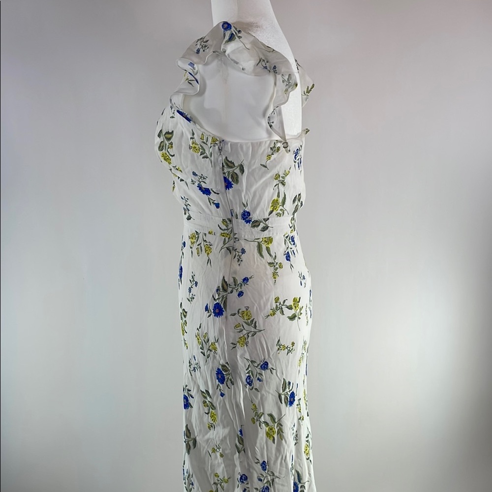 Jason Wu Floral Ruffle Midi Dress, 12 - Picture 10 of 17